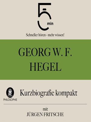 cover image of Georg W. F. Hegel